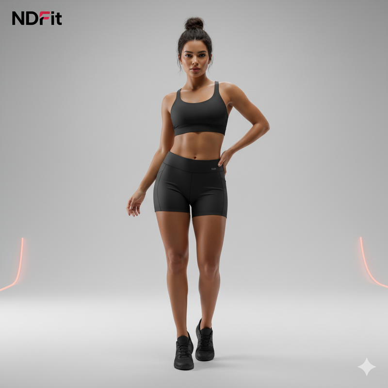 Short NDFit Slim – Compressão Inteligente e Conforto Total
