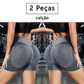 Kit NDFit Sculpt 2 Peças – Cintura Alta e Efeito Levanta Bumbum